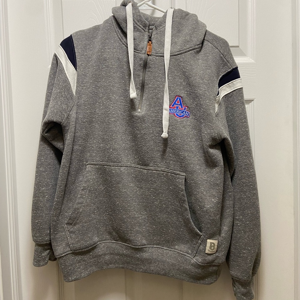American University Gray Hoodie women’s size small